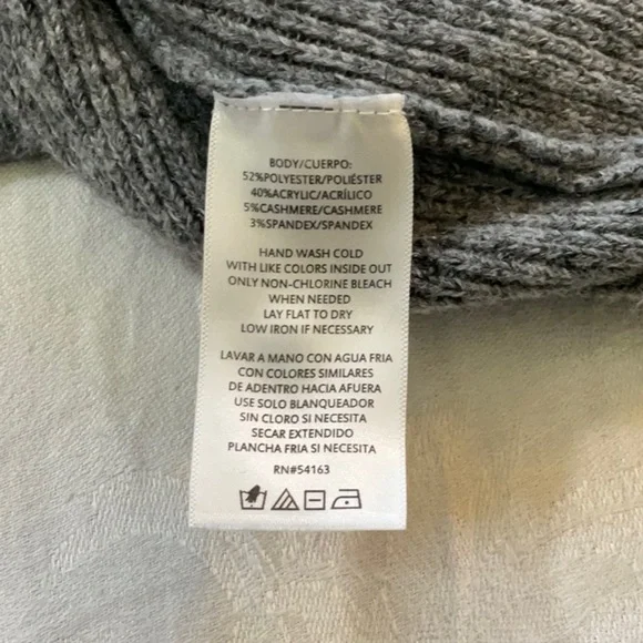 Dkny gray sweater, size XXL - Picture 7 of 10